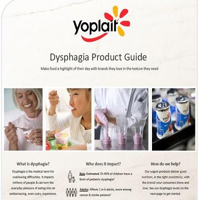 Yoplait Dysphagia Product Guide